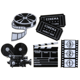 Hollywood Cinema Pöytäkoristeet