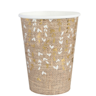 Pahvikuppi Luonnollinen Beige