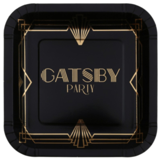 Gatsby Party Kartonkilautaset