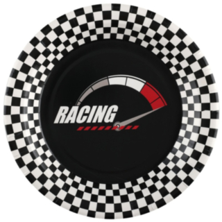 Racing Kertakäyttölautaset