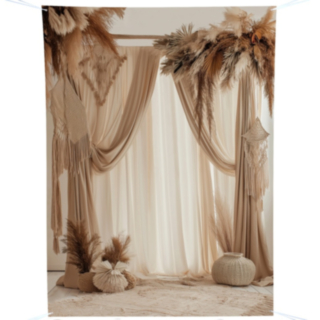 Boho Luonnollinen Tausta