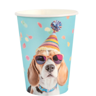 Party Dogs Kertakäyttömukit