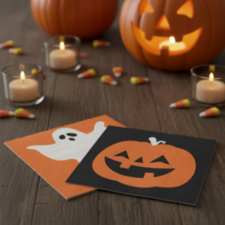 Halloween kummitus servetit