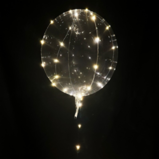 Pyöreä LED Ilmapallo Valkoinen