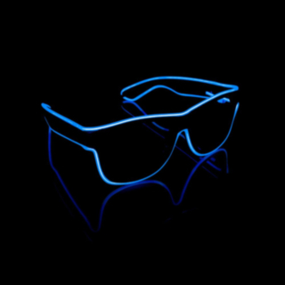 LED Wayfarer Silmälasit Sininen