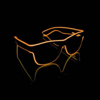 LED Wayfarer Silmälasit Oranssi