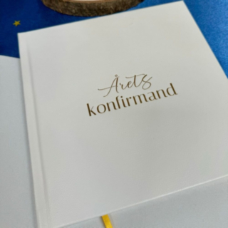 Konfirmaatio Vieraskirja Tekonahkaa