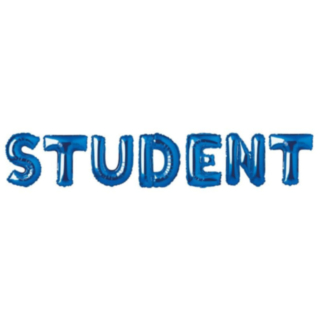 Siniset Student-foliopallot