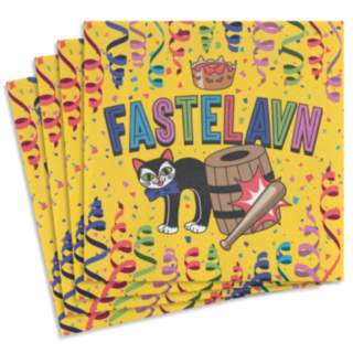 Fastelavn Servetit