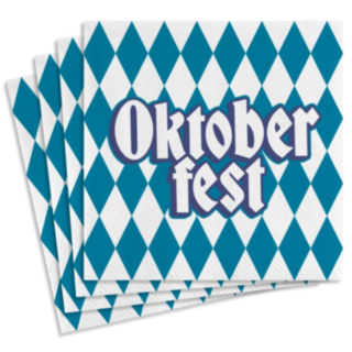 Oktoberfest Servetit Perinteinen