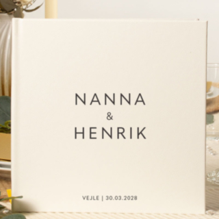 Henkilökohtainen Vieraskirja Simplicity