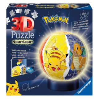Pokémon® 72 Palan 3D Yövalo Palapeli