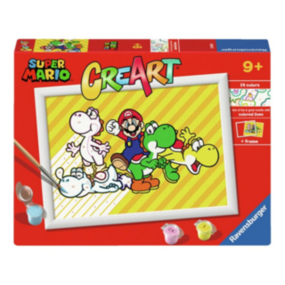 Super Mario® Maalaa Numeroiden Mukaan Setti