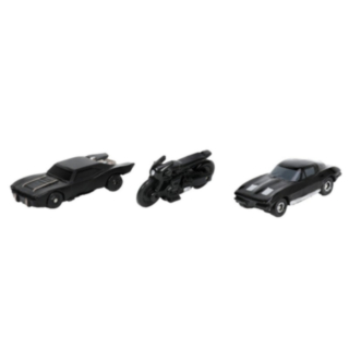 Batman® Batmobile & Batcycle Lelut Musta