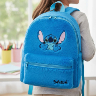 Stitch® Pörröinen Reppu Sininen