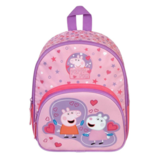 Pipsa Possu® Sydämet Reppu Pinkki