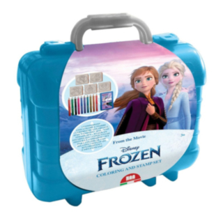 Frozen® Leimasin & Värityssarja Salkku
