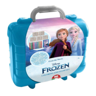 Frozen® Leimasin & Värityssarja Salkku