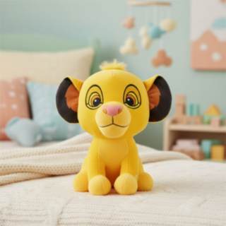 Leijonakuningas® Simba Pehmolelu Äänellä Keltainen