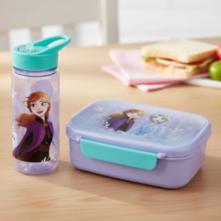 Frozen® Eväsrasia & Juomapullo Violetti