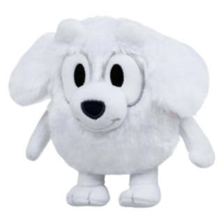 Bluey® Lila Pehmolelu Valkoinen