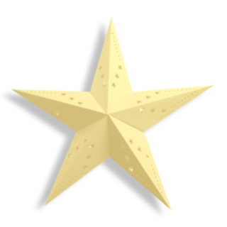 Tähtilyhty Keltainen