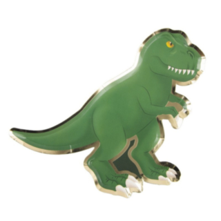 T-Rex Dinosaurus Kertakäyttölautaset