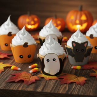 Sweety Halloween kuppikakkukääreet