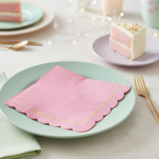 Aalto Lautasliinat Pinkki