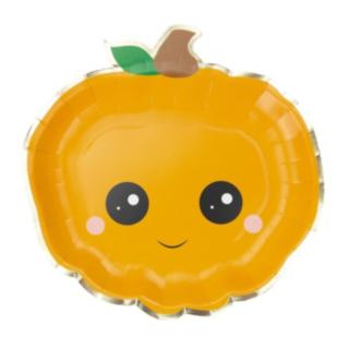 Sweety Halloween Kurpitsa pahvilautaset