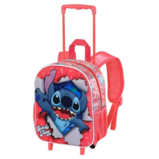 Lilo & Stitch® Vedettävä Matkalaukku Vaaleanpunainen
