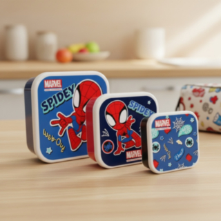 Spiderman® Eväsrasiat 3-in-1 Setti