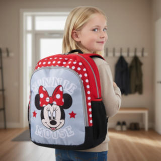 Minni Hiiri® Koulureppu Pilkullinen
