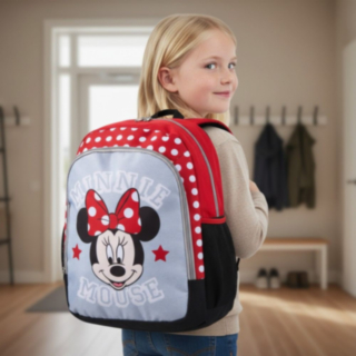 Minni Hiiri® Koulureppu Pilkullinen