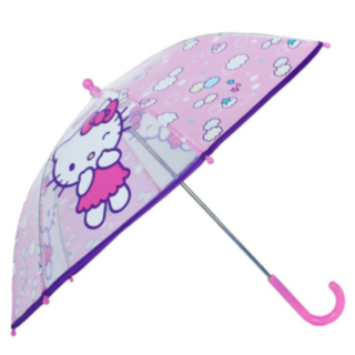 Hello Kitty® Läpinäkyvä Sateenvarjo