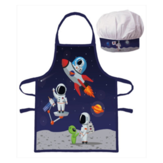 Astronautti Esiliina & Kokkihattu Setti