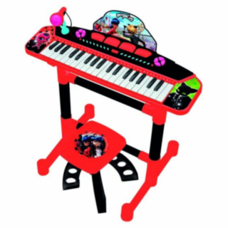 Miraculous Ladybug® Kosketinsoitin Mikrofonilla