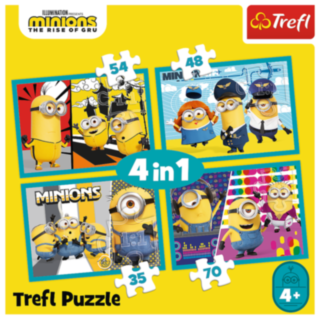 Minions® 4-in-1 Palapeli