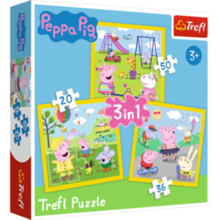 Pipsa Possu® Happy Day 3-in-1 Palapeli
