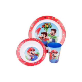Super Mario® Lautaset & Muki Setti
