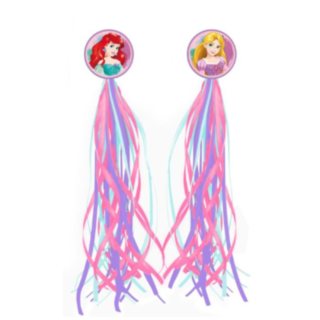 Disney Princess® Polkupyörän Ohjaustangon Tupsut 21 cm