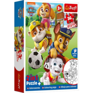 Ryhmä Hau® Värityspalapeli 2-in-1 36 palaa