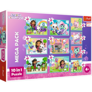 Gabby's Dollhouse® 10-in-1 Palapeli