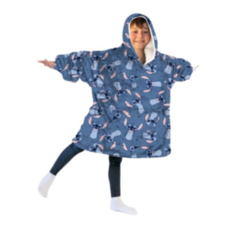 Lilo & Stitch® Lasten Vilttihuppari Sininen