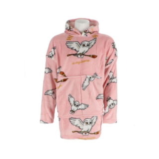 Harry Potter® Hedwig Vilttihuppari Vaaleanpunainen