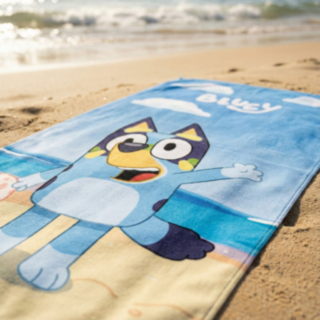 Bluey® Aalto Rantapyyhe