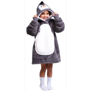 Noxxiez® Pingviini Vilttihuppari Lapsille