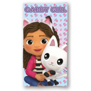 Gabby's Dollhouse® Kissa Rantapyyhe
