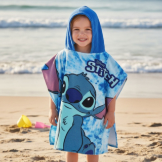 Lilo & Stitch® Pyyheponcho Sininen