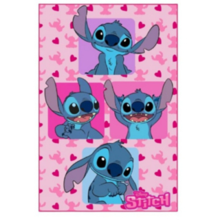Lilo & Stitch® Sydän Lattiamatto Vaaleanpunainen